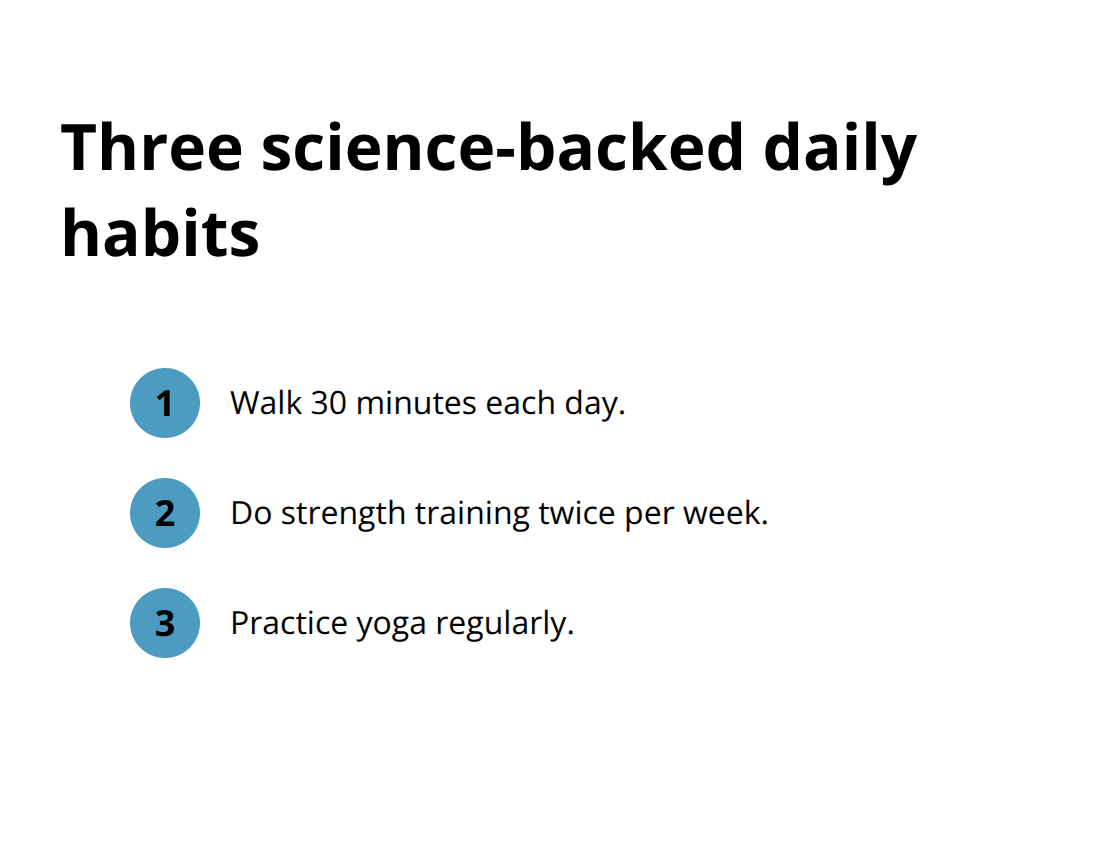 Quick daily actions from the article to improve mood naturally - healing depression without drugs